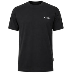 Nicce Chest Logo Mens Black T-Shirt