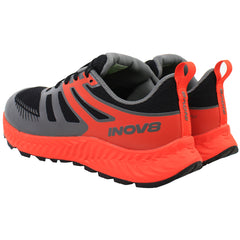 Inov-8 Trailfly Mens Black/Fiery Red Running Shoes (Wide Fit)