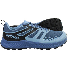 Inov-8 Trailfly Womens Blue/Black Slate Running Shoes (Wide Fit)