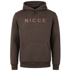 Nicce Mercury Mens Brown Hoodie