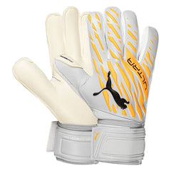 Puma Ultra Grip 1 RC Mens Grey/Orange Goalkeeper Gloves