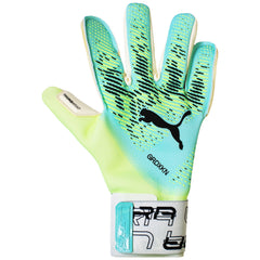Puma Ultra Grip 1 Hybrid Mens Green Goalkeeper Gloves