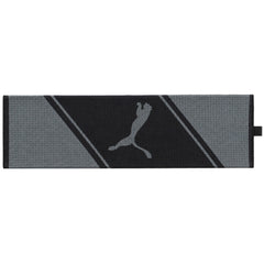 Puma Microfiber Tri-Fold Black Golf Towel