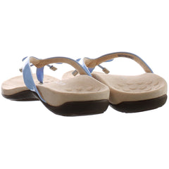 Vionic Bella Womens Blue Flip-Flops
