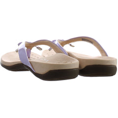 Vionic Bellaii Womens Purple Flip-Flops