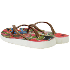 Vionic Printed Womens Multicolour Flip-Flops