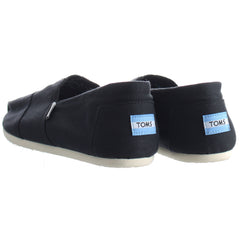 Toms Alpargatas Mens Black Espadrilles