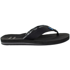 Toms Carilo Mens Black Flip-Flops