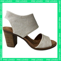 Toms Majorca Cut Out Womens Heeled Sandals NO BOX
