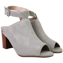 Vionic Kaia Womens Grey Heeled Sandals