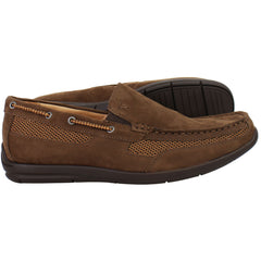 Vionic Earl Astor Mens Brown Shoes