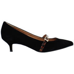 Vionic Kit Minnie Womens Black Pointed Heels