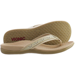 Vionic Casandra Womens Beige Flip-Flops