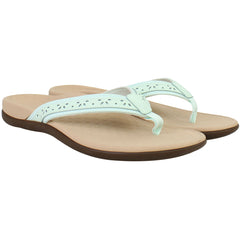 Vionic Casandra Womens Green Flip-Flops