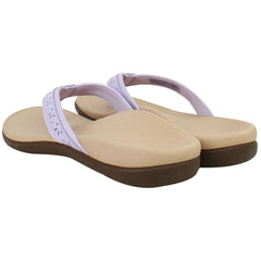 Vionic Casandra Womens Purple Flip-Flops