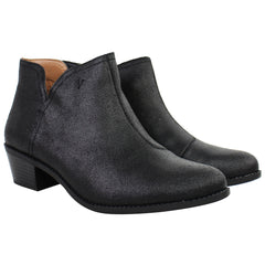 Vionic Felicity Liv Met Womens Black Boots