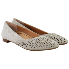 Vionic Carmela Perf Womens Beige Shoes