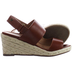 Vionic Brooke Womens Brown Wedges