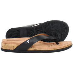 Vionic Daniela Womens Black Flip-Flops