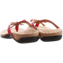 Vionic Bellaii Womens Red Flip-Flops