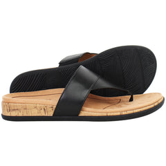 Vionic Jillian Womens Black Flip-Flops