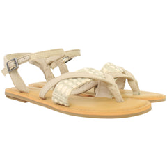 Toms Lexie Womens Beige Sandals