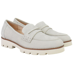 Vionic Charm Cheryl Womens Light Grey Loafers