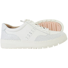 Vionic Abyss Ysenia Lizard Womens White Trainers