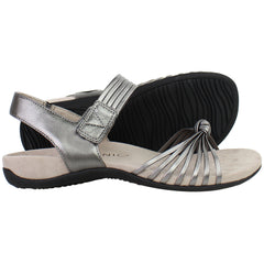 Vionic Talulah Met Womens Silver Sandals