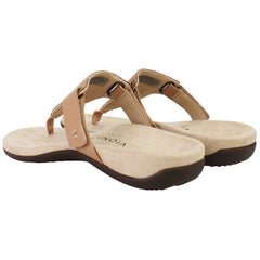 Vionic Rest Wanda Womens Brown Flip-Flops