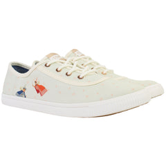 Toms x Disney Carmel Fairy Godmother Womens White Plimsolls