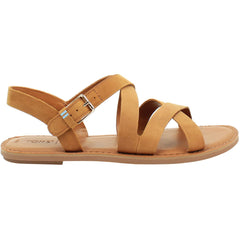 Toms Sicily Womens Tan Sandals