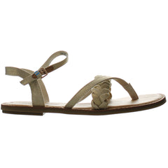 Toms Lexie Womens Beige Sandals