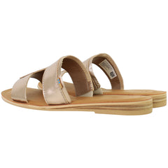 Toms Seacliff Womens Rose Gold Sliders
