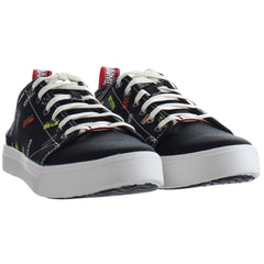 Toms x Marvel Trvl Lite Low Mens Black Plimsolls