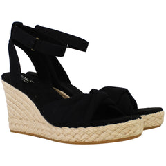 Toms Marisela Womens Black Wedges