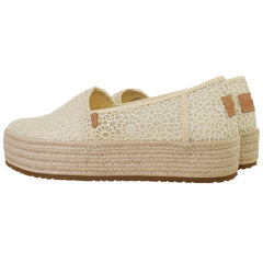 Toms Valencia Womens Off White Espadrilles