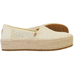 Toms Valencia Womens Off White Espadrilles