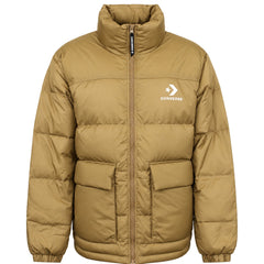 Converse Star Chevron Down Mens Brown Padded Jacket