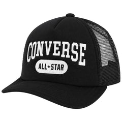 Converse All Star Graphic Black Trucker Cap