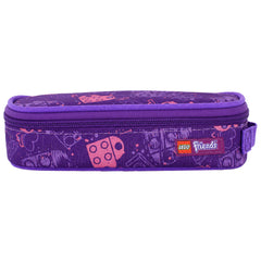 Lego Friends Hearts Kids Purple Pencil Box