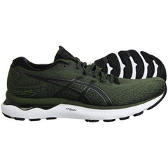 Asics Gel-Nimbus 24 Mens Green Running Shoes