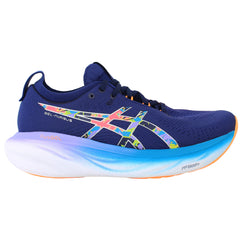 Asics Gel-Nimbus 25 Lite-Show Mens Navy Running Shoes