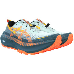 Asics Trabuco Max 4 Mens Green Running Shoes