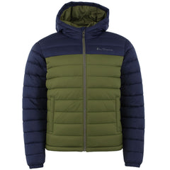Ben Sherman Signature Mens Olive Padded Jacket