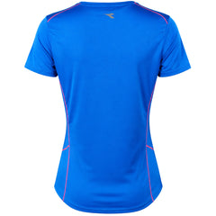 Diadora Running Womens Blue T-Shirt