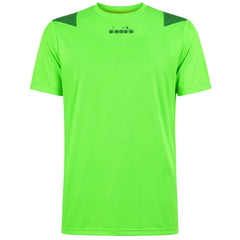 Diadora X-Run Mens Green T-Shirt