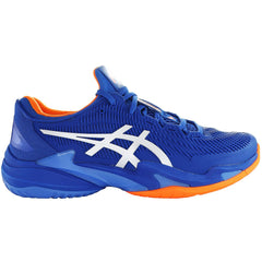 Asics Court FF 3 Novak Mens Blue Tennis Shoes