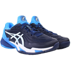 Asics Court FF 3 Novak Mens Navy Tennis Shoes