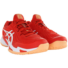 Asics Court FF 3 Novak Mens Red Tennis Shoes